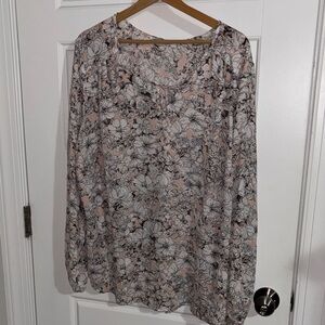 Floral Print Women's Top